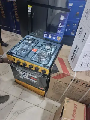 Scanfrost 60x60 4 Burner Gas Cooker – Family Size
