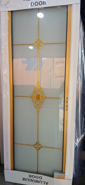 Unbreakable Full Tempered Glass Toilet Door (7ft X 750mm)