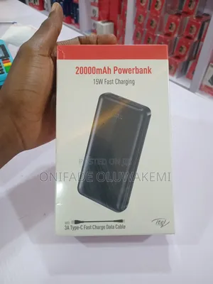 20,000 mAh Itel Power Bank (Star200p)