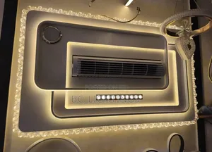 Bladeless Fan Chandeliers Bedroom Remote Control Livingroom Smart Fan