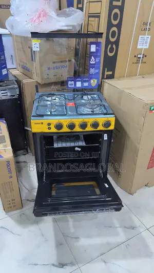 Scanfrost 60x60 4 Burner Standing Gas Cooker for Family Use