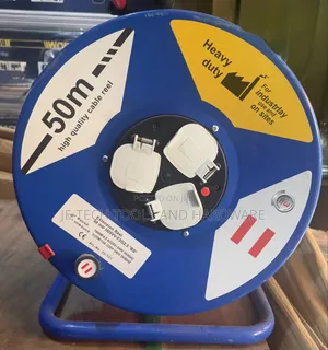 50m Heavy-Duty Industrial Extension Cable Reel 2.5mm