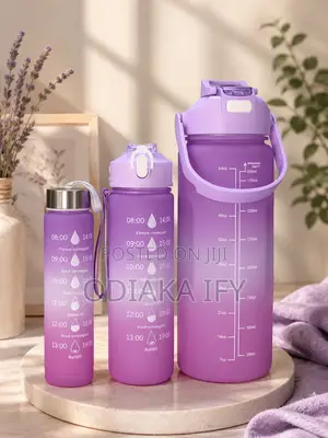 3-in-1 Water Bottle Set