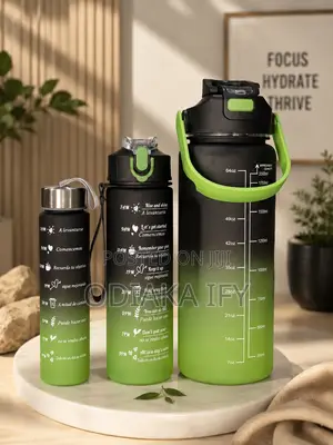 3-in-1 Water Bottle Set