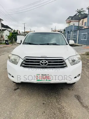 Toyota Highlander Limited 2008 White