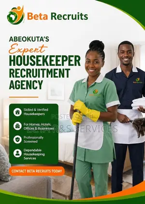 Abeokuta's Expert Housekeeper Recruitment Agency