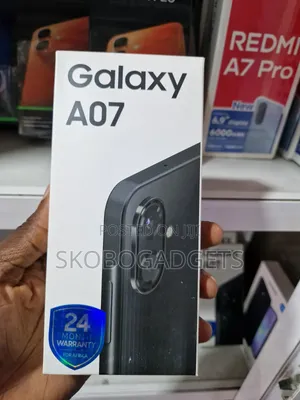 New Samsung Galaxy A07 4G 128 GB Black