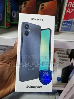 New Samsung Galaxy A06 128 GB Black