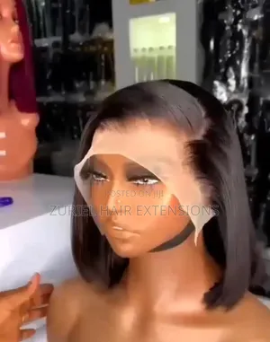 Full Frontal Double Drawn Bob Hair