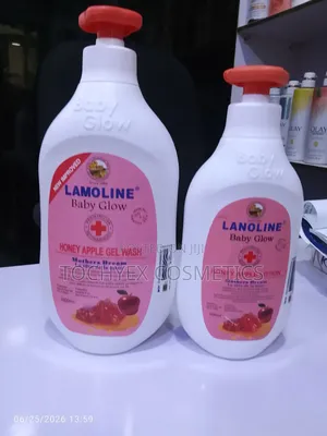 Lanoline Baby Glow Honey Apple Lotion Gel Wash