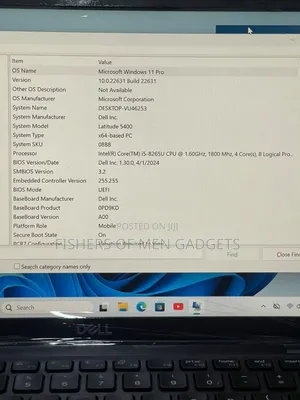 Laptop Dell Latitude 5400 8GB Intel Core i5 SSD 256GB