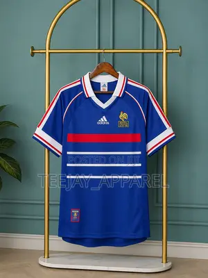 France Retro Home Jersey 1998 – Adidas World Cup Champions Football