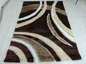 5x7fts Brown and Beige Turkish Rug Available