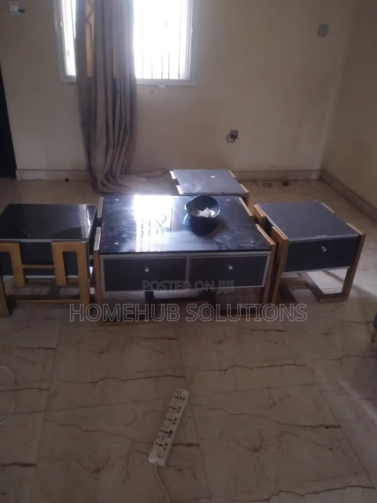 Center Table and 4 Side Tables