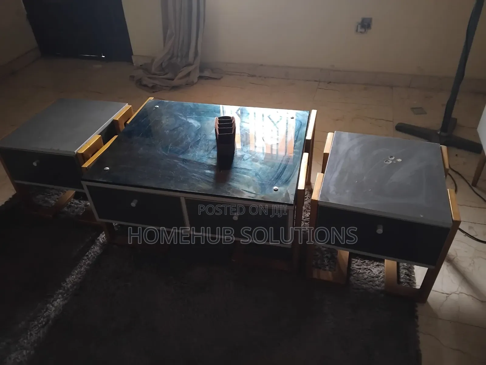 Center Table and 4 Side Tables