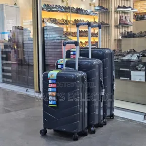 Hard-Shell /Rubber 3-in-1 Trolley Suitcases