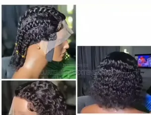 Tfrontal Curly Human Hair Wig