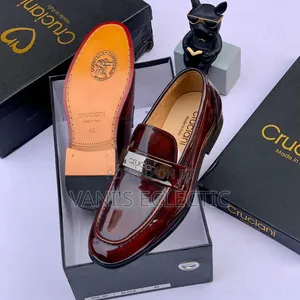 Cruciani Leather Loafers