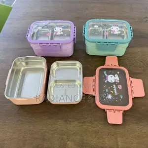 Quality Children Partition Lunch Box/Food Flask