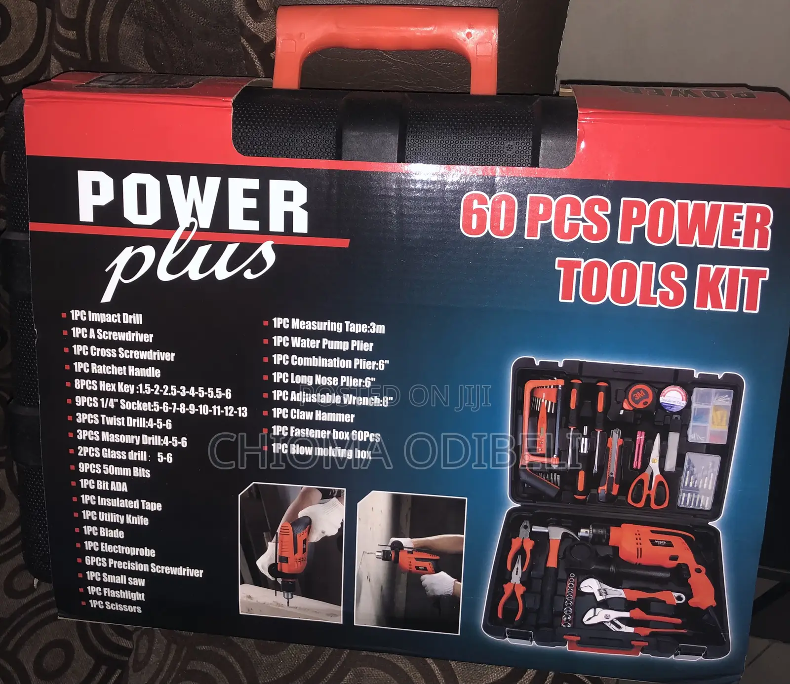 Power Plus 60PCS Power Tools Kit