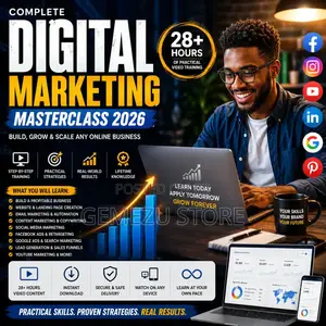 Complete Digital Marketing Masterclass 2026 | 28+ Hours Training