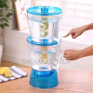 13 Liters Acrylic Double Beverage Juice Dispenser