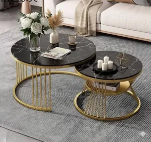 2 in 1 Brand New Imported Luxury Marble Centre Table