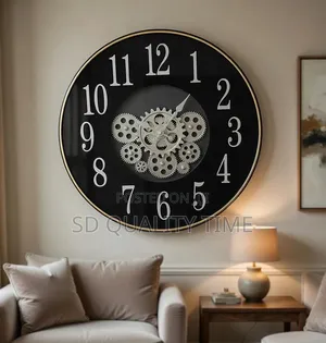 Modern Chronographic Interior Clock