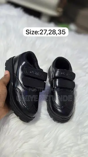 Black School Shoe