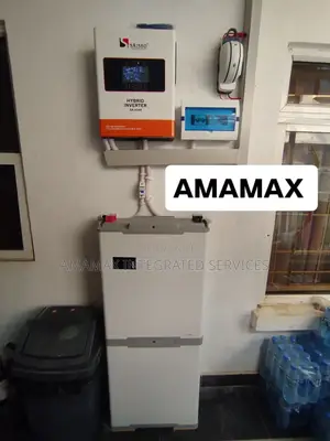 Solar Inverter Installation Back Up Power 6kva 48volt 15kwh Lithium B