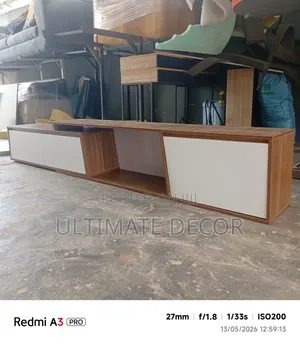 7ft TV Console