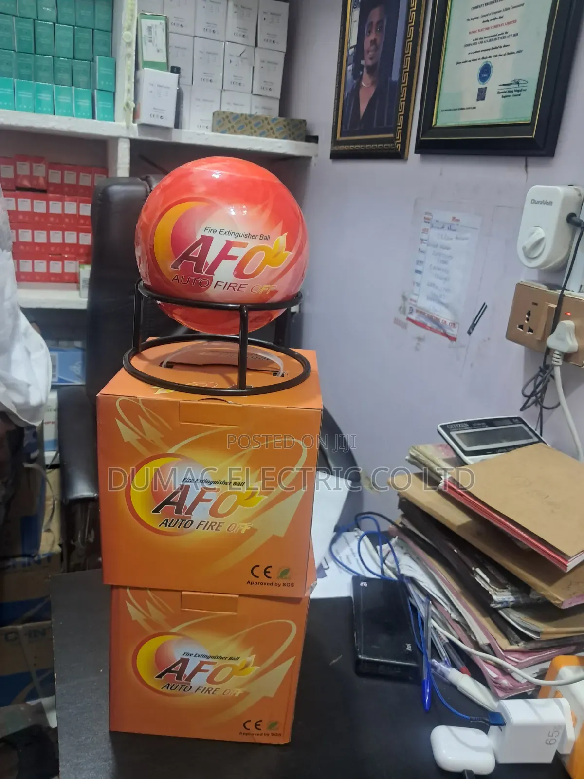 Fire Extinguisher Ball