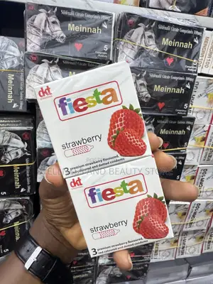 DKT Fiesta Strawberry Condom