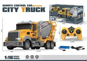 High Speed Remote Control Cement Mixer Toy Truck