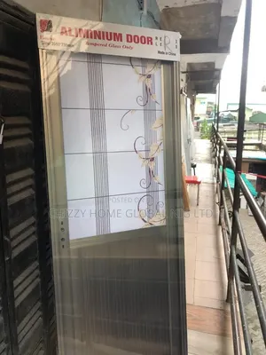 Premium Tempered Aluminum Toilet Door 7x750