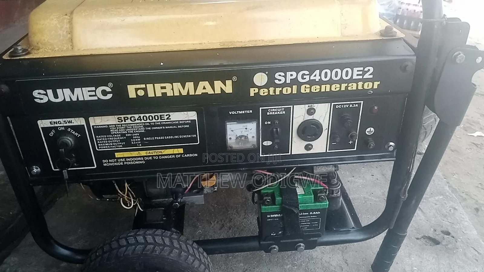Sumec Firman 4kva Generator