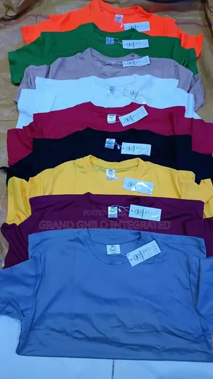 Premium Plain Round Neck Jersey Shirt