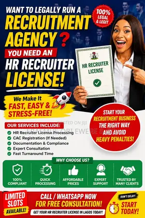 Get Your Hr Recruiter License – Start Recruiting Legally in Nigeria!
