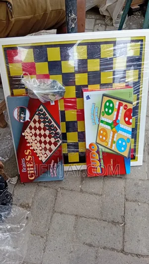 3in1 Home Board Games ( Draught, Chess and Ludo)