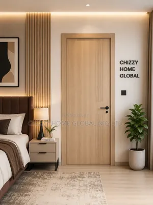 Elegant Imported HDF Wooden Door - 7ft by 3ft