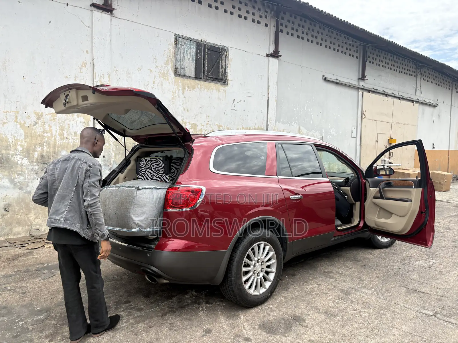 Buick Enclave Leather Package 2012 Red