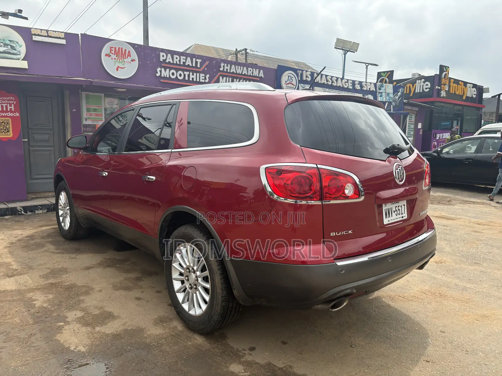 Buick Enclave Leather Package 2012 Red