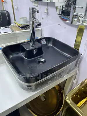 Wash Hand Basin With Tap Countertop