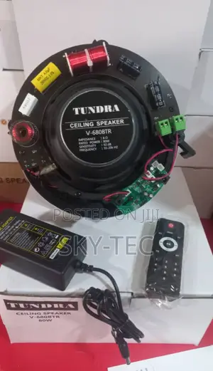 Tundra 80watts Flameless 8inches Single Bluetooth With Remote Control
