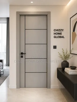 Modern Luxury Imported HDF Wooden Door - 7ft by 3ft
