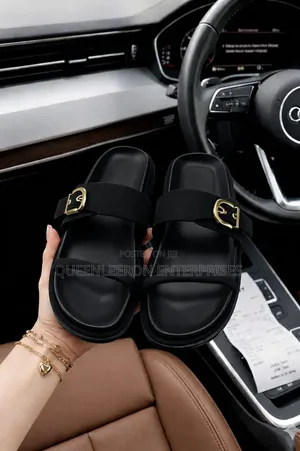 *Luxury Zara Slide* *Colour:Black and Brown*
