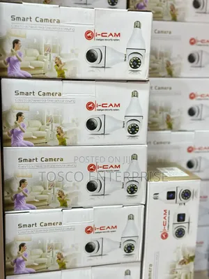 WiFi Smart Camera – 360° Panoramic Smart Bulb Camera