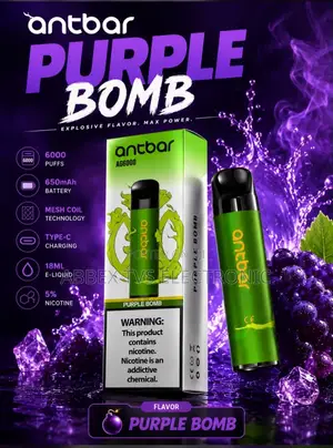 Antbar Purple Bomb Vape(6000 Puffs)