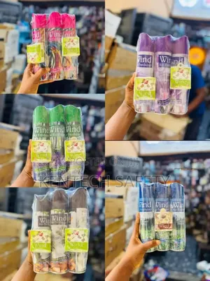 Wind Spraying Spray Cans