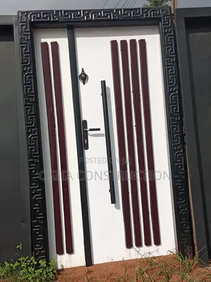 4ft Design Wrought Iron Padded Door